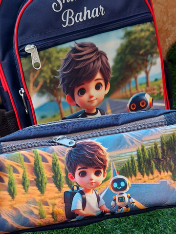 ست تحریر (کوله و جامدادی) پسرونه