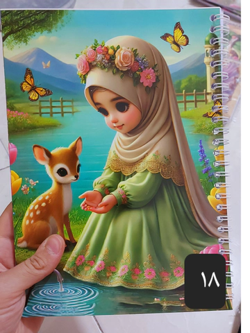 دفتر 50 برگ (دخترانه و پسرانه)