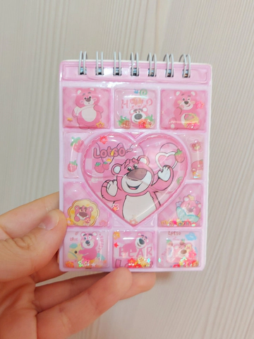 دفترچه آکواریومی (‌صفحات حاشیه دار)