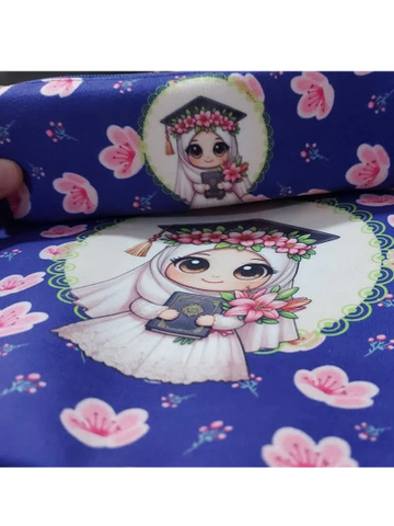 پوشه و جامدادی ست مخمل درجه یک