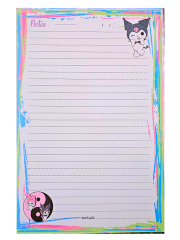 برگه A4 خطدار