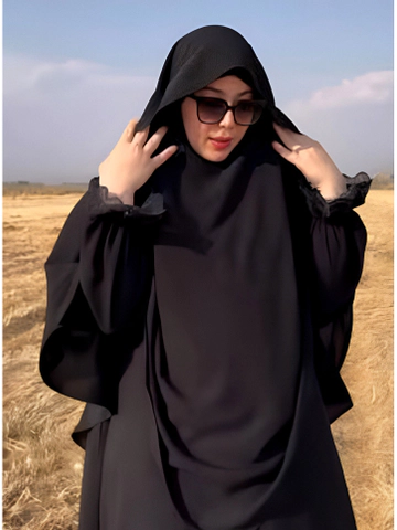 خمار شالدار (خیمار) پوشش مناسب سفر های زیارتی و اربعین