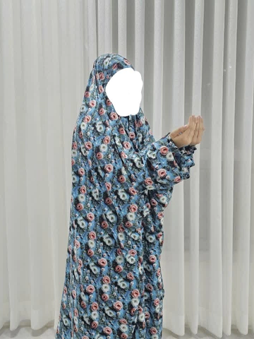 چادر سوپر سافت مدل آلاله آبی
